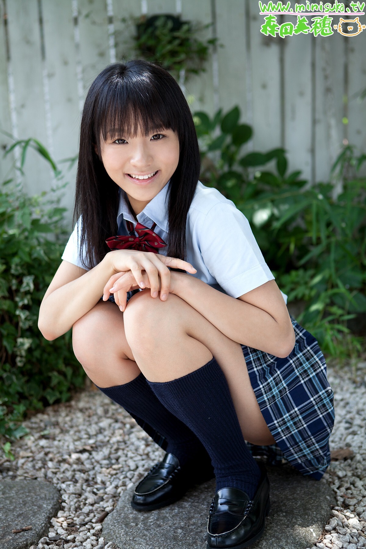 森田美穂 (1) [Minisuka.tv] 现役女子高生 Miho Morita 日本美女写真